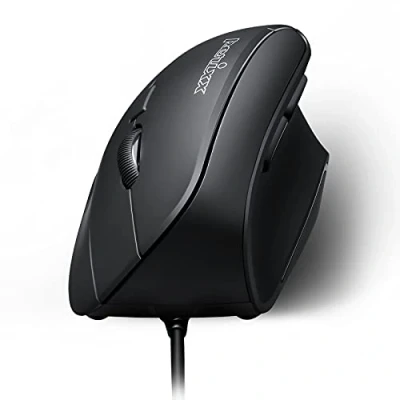Imagen de Perixx PERIMICE 515 II Ratón Ergonómico Vertical con Cable 1000/1600 DPI Diestros Negro