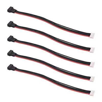 Imagen de OliRC 5piezas JST XH 4S 8 &quot;/ 200 mm 22awg Lipo Balance Cable extensión Silicona Plomo para batería RC Cargador(C134 5)
