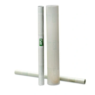 Imagen de APLI 429 Forro de libros polipropileno transparente en rollo, con adhesivo reposicionable. 80 µ 3 x 0,5 m. Sistema easy peel