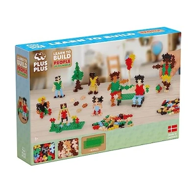 Imagen de Plus Puzzle 5 Años Personas del Mundo 3D Niños Construcciones para Juegos Educativos Puzles