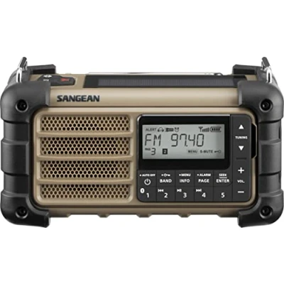 Imagen de Sangean MMR 99 Radio de Emergencia, Am/FM RBDS Bluetooth (Aux) Multi Powered