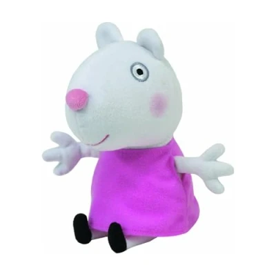 Imagen de Ty Suzy Sheep Peppa Pig, Color Azul y Rosa, 6 Pulgadas (46139)
