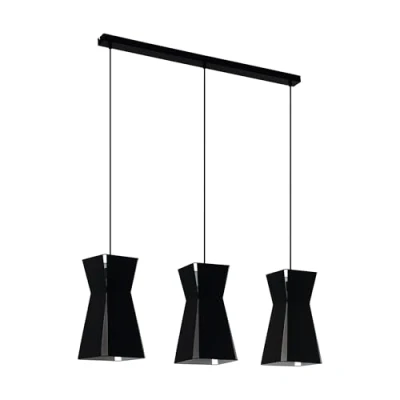 Imagen de Eglo VALECROSIA lámpara Colgante, Negro/Blanco