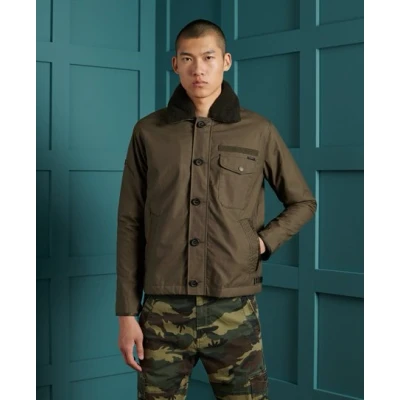 Imagen de Superdry A1 Casual Jacket Chaqueta, Dirty Khaki, L para Hombre