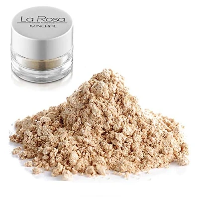 Imagen de La Rosa maquillaje mineral nº 15 jaspis sombra color crema con un brillo suave, tono cálido 3 gr