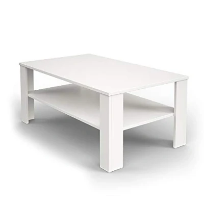 Imagen de Vicco Mesa de Centro, Blanco, 100 x 42 cm