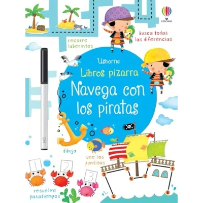 Imagen de Navega con los piratas (Libros pizarra actividades)