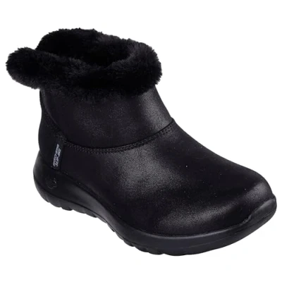 Imagen de Skechers Joy Cozy Dream sobre la Marcha, Botas Cortas al Tobillo Mujer, Black, 40 EU