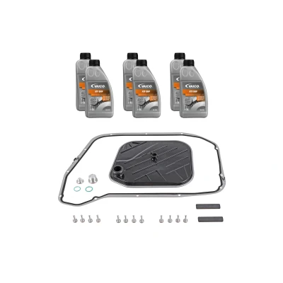 Imagen de VAICO V10 3225 Kit piezas, cambio aceite caja automática Con accesorios, junta cant. de para estándar AUDI: Q5