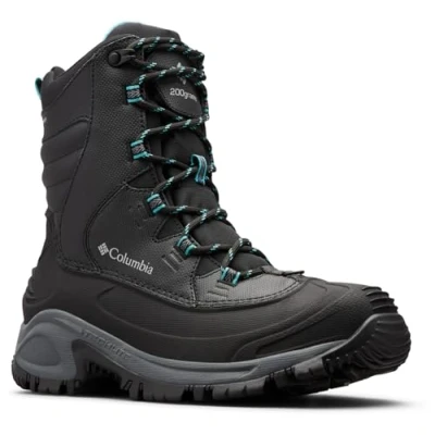 Imagen de Columbia Bugaboot III Zapatillas de senderismo, Mujer, Talla: 39.5, Black/pacific rim Zapatos