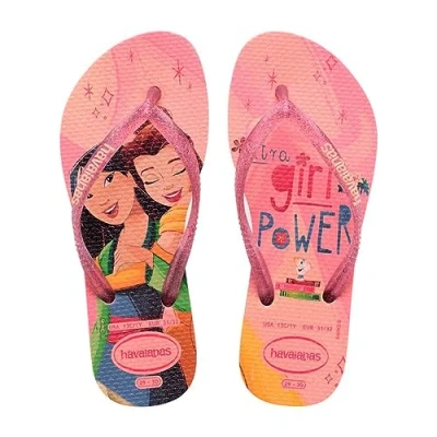 Imagen de Havaianas Kids Slim Princess, Sandalia Niñas, Ballet Rose, 4.5/5 UK Child