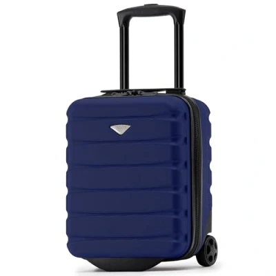 Imagen de Flight Knight Maletas Ligeras con Estuche Rigido De Abs 2 Ruedas Equipaje Mano Cabina para Mas 100 Aerolineas, Wizz, Ryanair Y Easyjet, Gratuito Aprobado 40x30x20cm