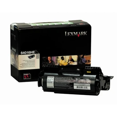 Imagen de Tóner Negro Lexmark 64016he Retornable (21000 Pag)