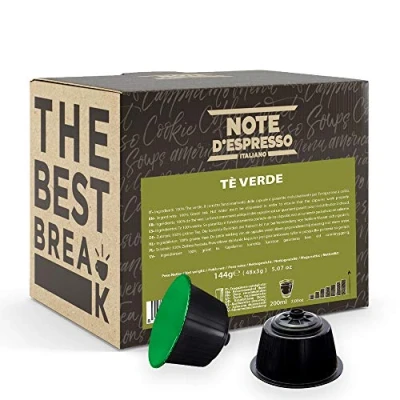Imagen de Note d&#039;Espresso Té Verde Cápsulas compatibles con Cafeteras NESCAFE&#039;* DOLCE GUSTO* 48 caps