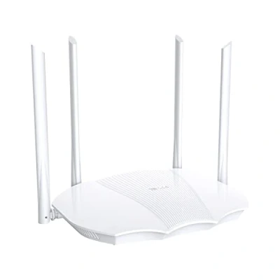 Imagen de Tenda Router WiFi 6 AX3000, Doble Banda 2.4GHz/5GHz, Puerto LAN/WAN Gigabit, 4 Antenas de 6dBi, Dual Core 1.6 GHz CPU, Wi Fi con MU MIMO, Beamforming, OFDMA, WPA3, Punto Acceso (RX9)