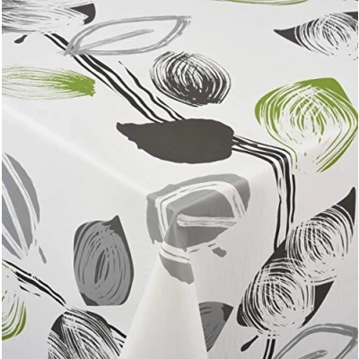 Imagen de Venilia Primavera Mantel Primaveral, sobremesa, Ropa de Mesa, paño Cera, fácil Cuidado, Repelente al Agua, PVC poliéster, Rectangular, 140 x 200 cm, 55066, 200cm