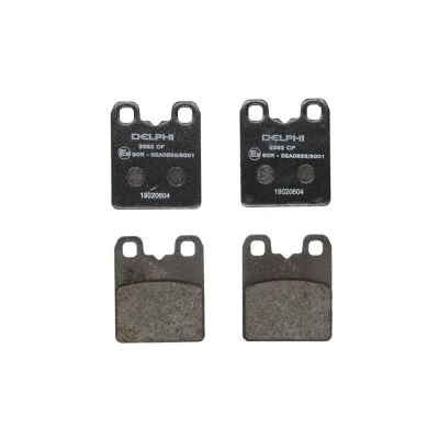 Imagen de DELPHI LP3382 Juego de pastillas freno no preparado para indicador desgaste sin chapa antichirridos accesorios ALFA ROMEO: Stelvio