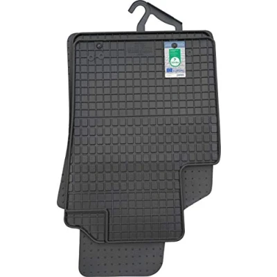 Imagen de Petex 95010 Juego de alfombrillas suelo Caucho delante y detrás 4 negro FIAT: Panda III Hatchback, II 500 Hatchback