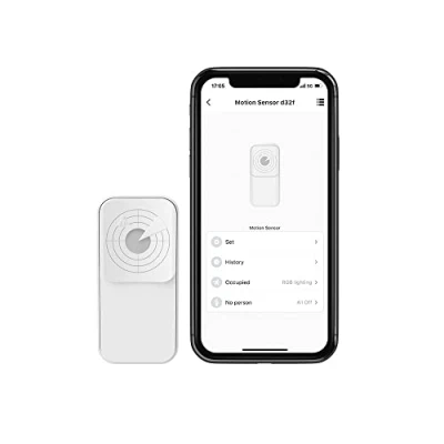Imagen de BroadLink FastCon Smart Radar Sensor de Movimiento Interior, Detector Humano Inalámbrico para Domótica Inteligente, Amplio Rango Detección