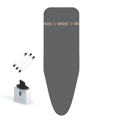 Imagen de AirPro By Widex Funda de 6 Capas para Tabla Planchar con Plancha Vapor Talla L MAX 120x42 cm No más Agua Debajo la hasta un 50% rápido Made IN Europa