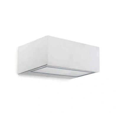 Imagen de LEDS·C4 Aplique Ip44 Nemesis Aluminium 70 * 170Mm R7S 100W Blanco 1498Lm