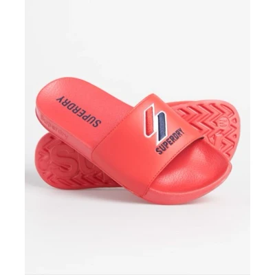 Imagen de Superdry Core Pool Slide, Chanclas Mujer, Varsity Red, Medium