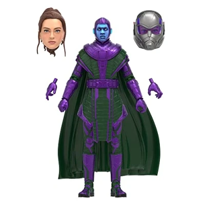 Imagen de Marvel Hasbro Series, Kang il Conquistatore, Action Figure Legends, Inspired by Ant Man &amp; The Wasp: Quantumania, 15 cm Conqueror, acción, 6 Pulgadas, Color Morado, L (Dunlop F6575)