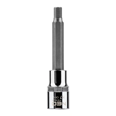 Imagen de NEO TOOLS 08 782 Piezas insertables de llave cubo 1/2 7422 H7 Acero cromo vanadio, para herramientas Hexágono interior