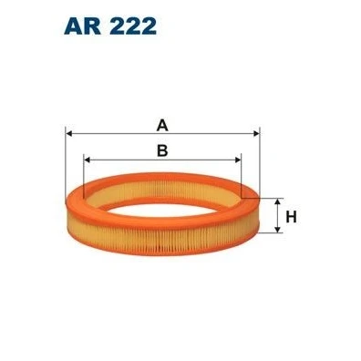 Imagen de FILTRON AR 222 Filtro de aire 48 275 Cartucho filtrante FORD: ESCORT 4, ORION 2, FIESTA 2