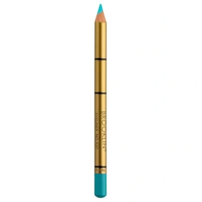 Imagen de Impala Lápiz de Ojos Waterproof Brooklin Resistente al Agua Textura Cremosa y Suave Fácil Aplicación Larga Duración Color 320 Azul Turquesa