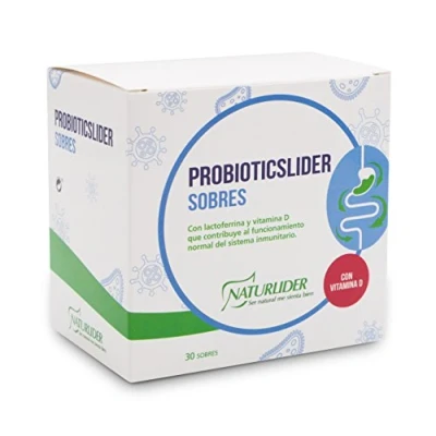 Imagen de Naturlider Probioticslíder Prebióticos que Contribuyen al Funcionamiento Normal del Sistema Inmunitario 30 sobres