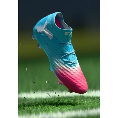 Imagen de PUMA FUTURE 8 ULTIMATE RE CHARGE FG Football Boots Unisex, Calzado, Hero Azul/Blanco/Sunset Rosa, 48