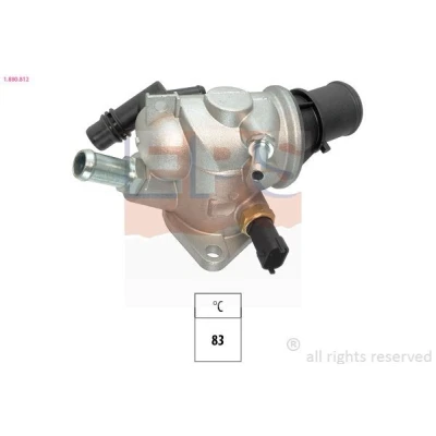 Imagen de EPS 1.880.812 Termostato, refrigerante 83 con junta LANCIA: DELTA 3, ALFA ROMEO: Giulietta Hatchback