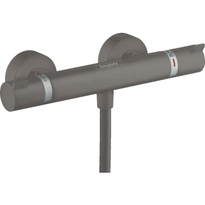 Imagen de Hansgrohe Ecostat Termostato de ducha Comfort visto, cromo negro cepillado, 13116340