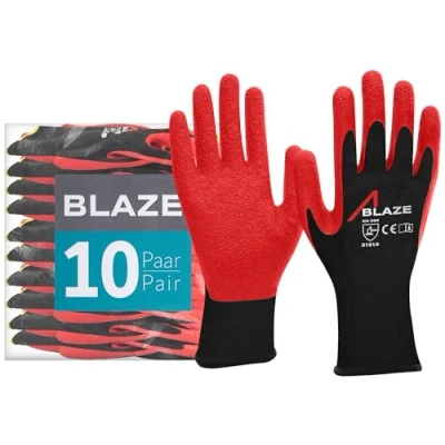 Imagen de ACE Blaze Guantes de trabajo protección para el EN 388 Talla 09/L (Paquete 10)