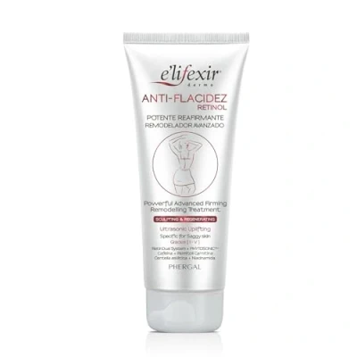 Imagen de Elifexir Anti flacidez Retinol Esculpe, Reafirma y Renueva Piel más Elástica, Firme Luminosa Con CB 50 + Retinyl Palmytate Tecnología de Ultrasonidos 200 ml