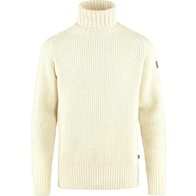 Imagen de Fjällräven ÖVIK Roller NECK Sweater Jersey de punto, Hombre, Talla: XXL, Chalk white