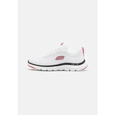 Imagen de Skechers Sport FLEX Advantage Zapatillas, Hombre, Talla: 46, White/black/red trim Zapatos