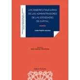 Imagen de los deberes fiduciarios DE administradores las sociedades capital (ESTUDIOS DERECHO MERCANTIL)