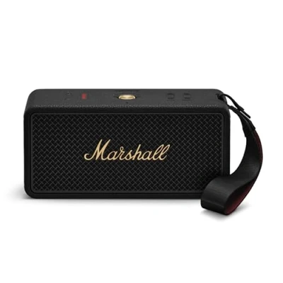 Imagen de Altavoz Portátil Bluetooth Marshall Middleton Ii Negro Y Latón