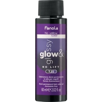 Imagen de Fanola Glow &amp; Glossy Coloración demi permanente 60 ml T.21 Violet