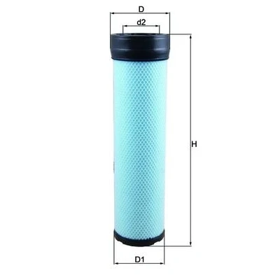 Imagen de MAHLE ORIGINAL LXS 256 Filtro de aire complementario
