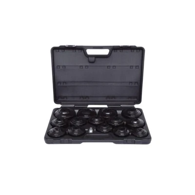 Imagen de KS TOOLS 150.9320 Kit de llaves para filtro 10 (3/8&quot;) SW21mm Maleta plástico cuadrado, Hexágono exterior 2830