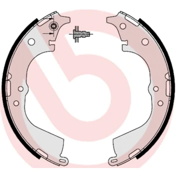 Imagen de BREMBO S 83 537 Zapatas de Freno 270 57 con accesorios TOYOTA: HIACE 4 Bus, Kasten norauto, oscaro, mister auto