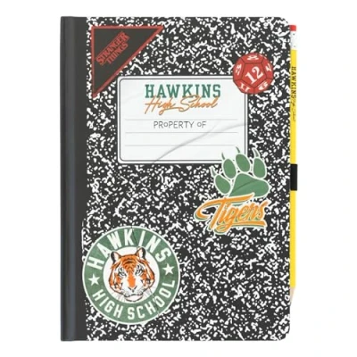 Imagen de Grupo Erik Cuaderno Stranger Things con lápiz A5 tapa dura hojas rayadas Bloc de notas Libreta merchandising