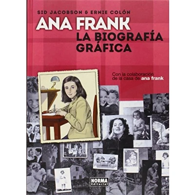 Imagen de ANA FRANK. La BIOGRAFIA GRAFICA NUEVA PORTADA: biografía gráfica / The Graphic Biography (SIN COLECCION)