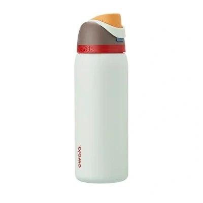 Imagen de Owala FreeSip Botella de agua acero inoxidable aislada con pajita, sin BPA, para deportes y viajes, 946,35 ml, Boneyard