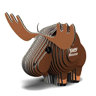 Imagen de EUGY 042 Alce. Eco Friendly 3D Paper Puzzle