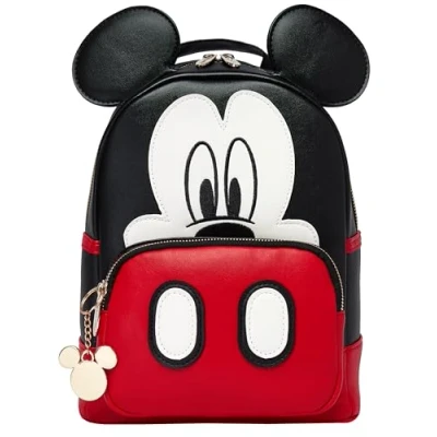 Imagen de Disney Mochila Mickey Mouse Bolsa Para Mujer Mini Mochilas Talla Unica Negro