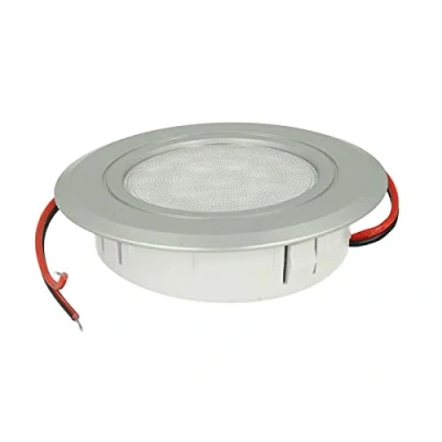 Imagen de Mini Foco Led Empotrable Atenuador Táctil Regulable On Off DC 12V 2,5W Agujero Redondo 60mm (6000K, PLATA)